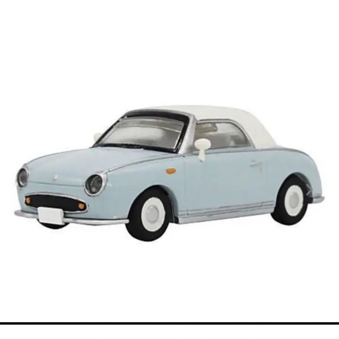 ☆ミニチュア車フィギュア☆日産フィガロコレクタブルミニカー ペール