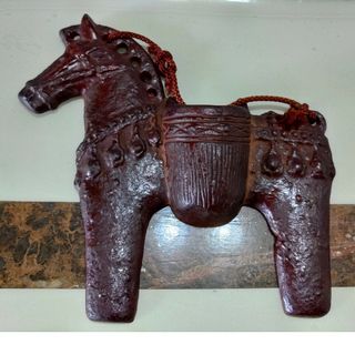 南部鉄器 - 南部鉄器 馬 花飾り ホース 壁飾り 飾り馬 かわいいウマ