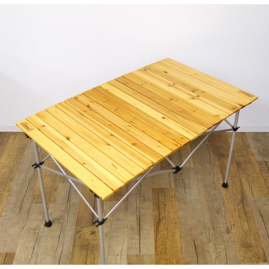 Coleman - コールマン Coleman テーブル ナチュラルウッドロール