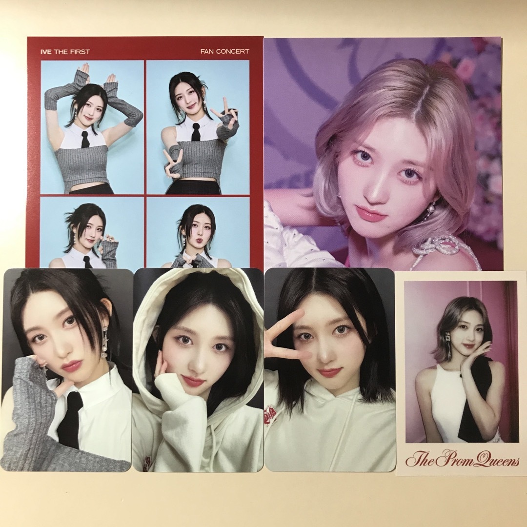 IVE ガウル ファンコン トレカ他6点セットの通販 by よう｜ラクマ