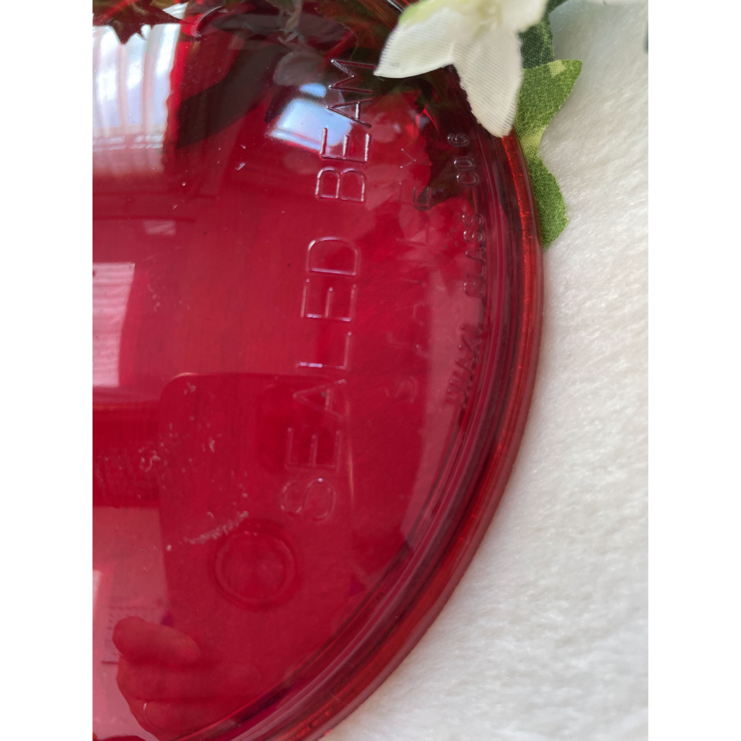 国鉄 信号機 レンズ イワキ ガラス 赤信号の通販 by Ruban's shop｜ラクマ