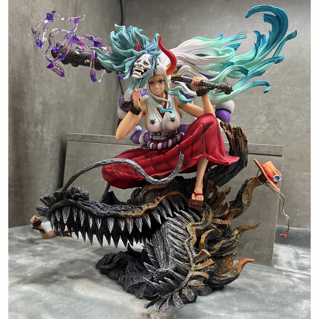 ワンピース ヤマト フィギュア ガレージキット 塗装済み完成品 pop