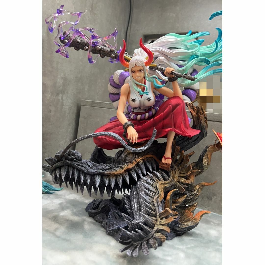 ワンピース ヤマト フィギュア ガレージキット 塗装済み完成品 pop