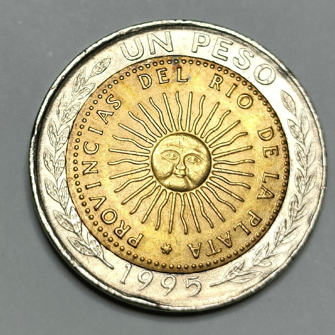アルゼンチン 外国コイン 硬貨 貨幣 5月の太陽の通販 by ナイト's shop
