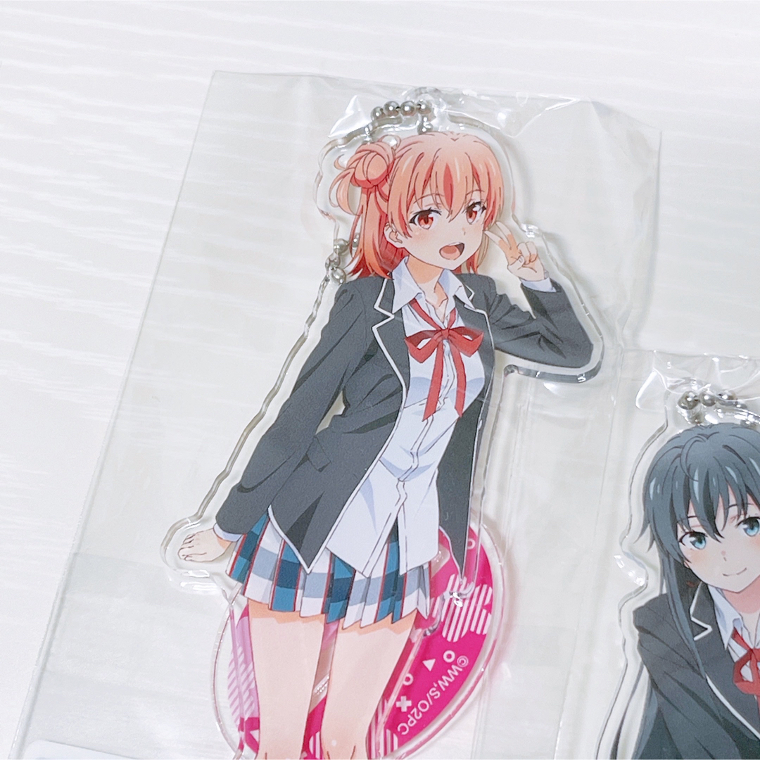 俺ガイル 雪ノ下雪乃 由比ヶ浜結衣 一色いろは 制服 アクリル