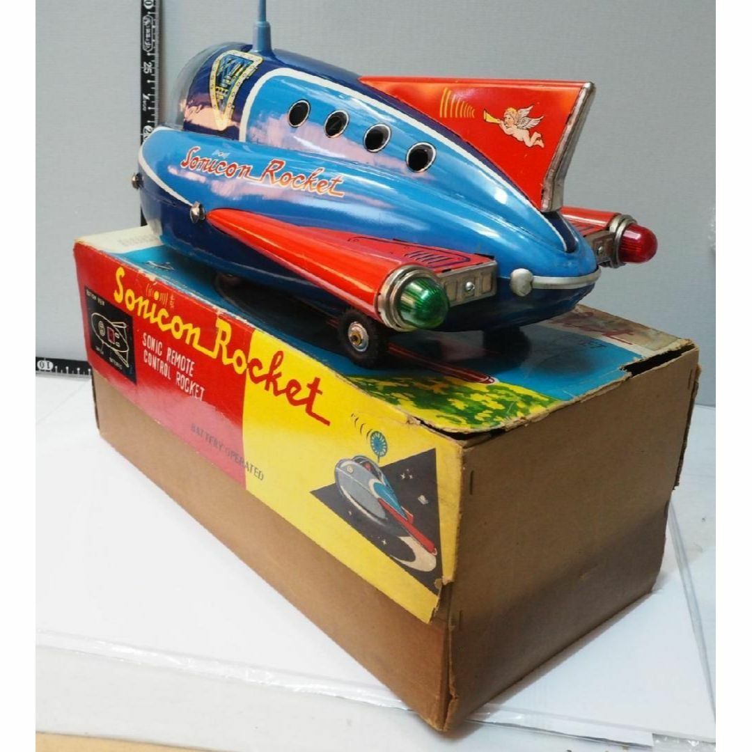 増田屋【ソニコン宇宙パトロールカー動作不調】ブリキ製スペース