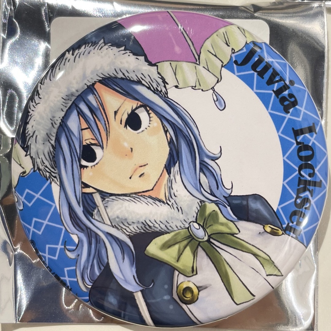 ジュビア トレーディング缶バッジ フェアリーテイル版画展 RISEの通販