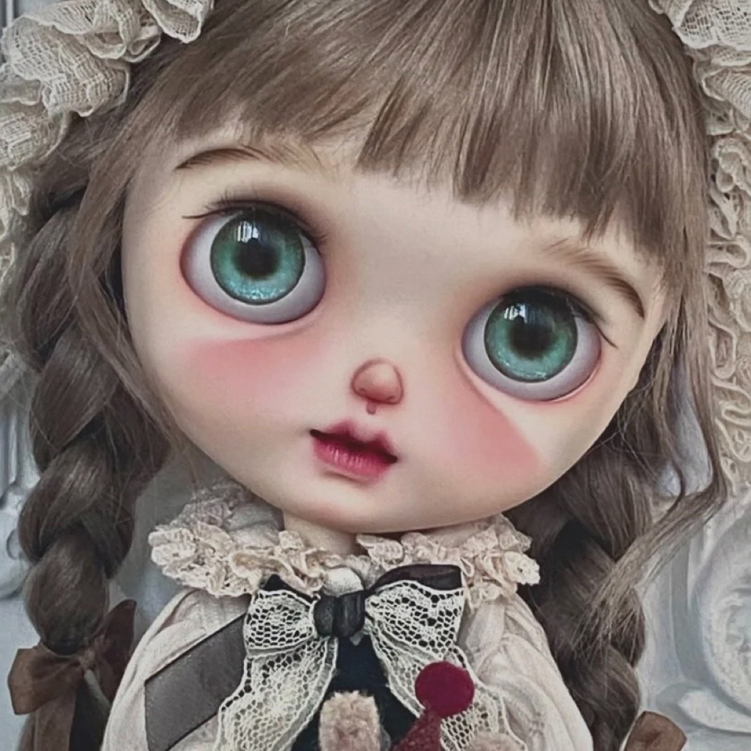 カスタムブライス かわいい 人形 海外作家様 カスタムドールの通販 by
