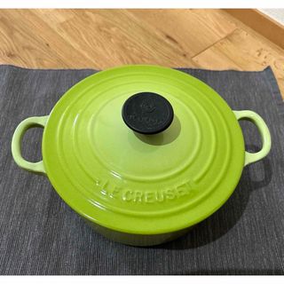 LE CREUSET（鍋/フライパン ・ グリーン・カーキ/緑色系）のフリマ