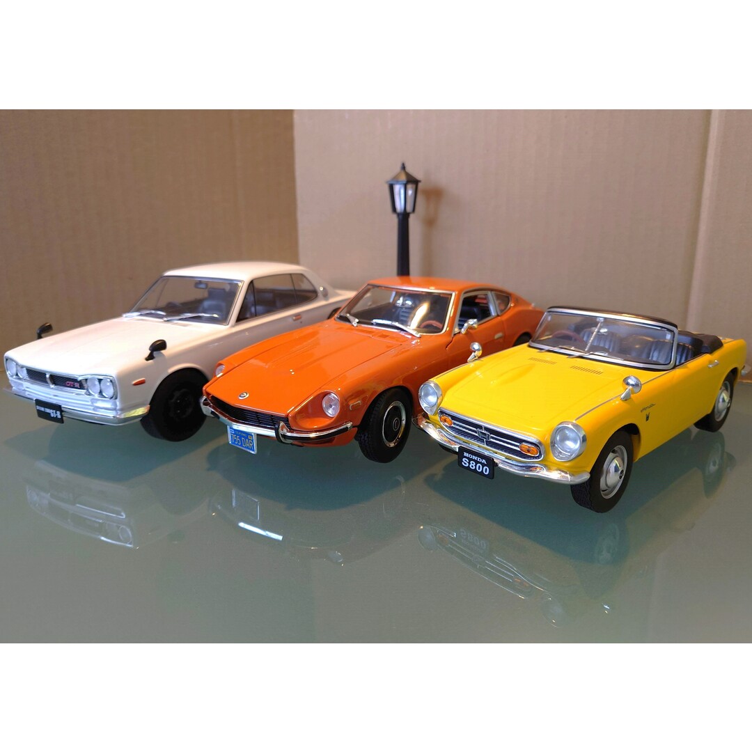 1/18 日産（ダットサン）フェアレディ240Z オレンジ 1971 マイスト製の