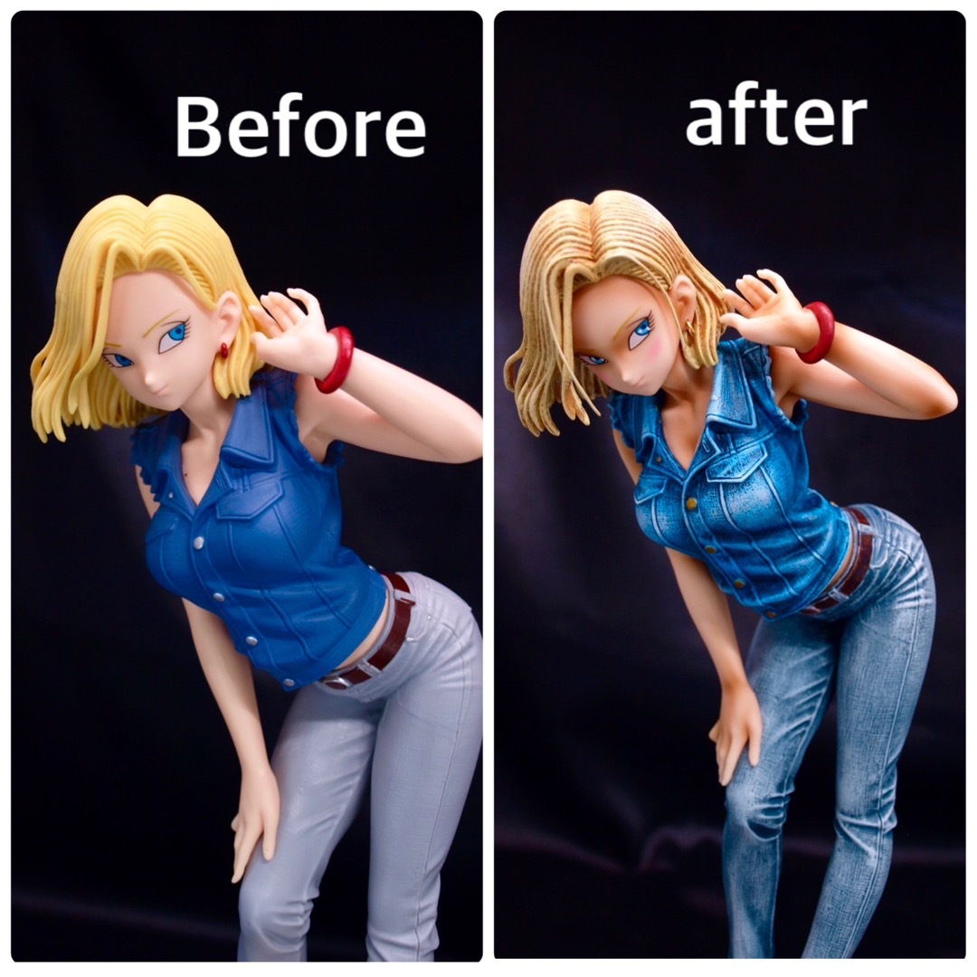 ドラゴンボール - ドラゴンボール 人造人間18号 フィギュア リペイント