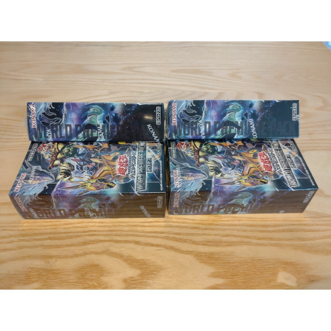 遊戯王 - 【シュリンク付】【4BOX】WORLD PREMIERE PACK 2023の通販 by