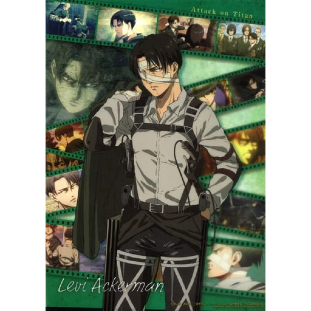 進撃の巨人 リヴァイ・アッカーマン ビジュアルアートポスターの通販