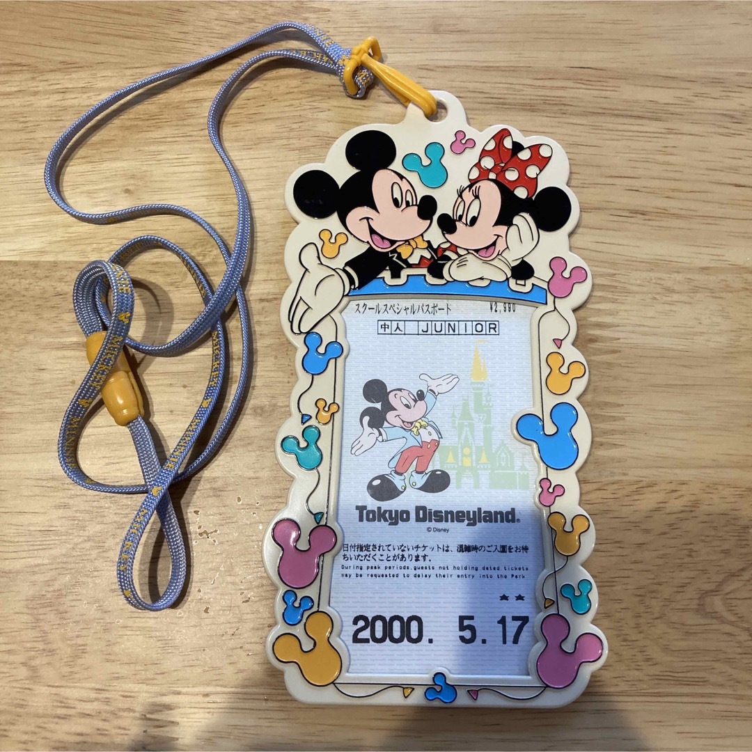 Disney - ディズニーランド パスポートケース レトロの通販 by