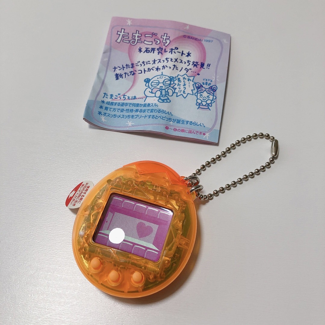 BANDAI - たまごっち メスっち スケルトン オレンジの通販 by