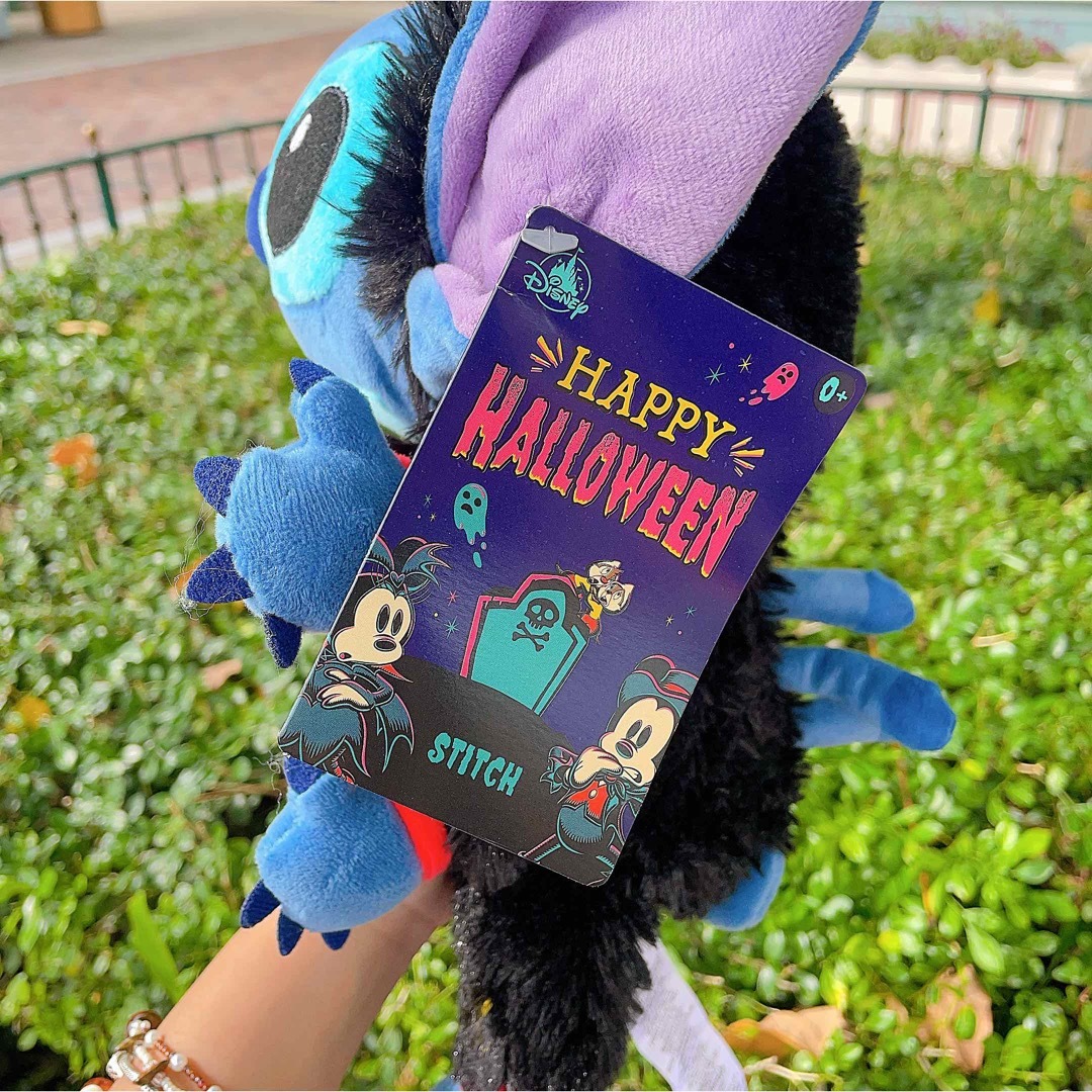 Disney - 【最新☆写真の子】スティッチ ハロウィン限定ぬいぐるみ