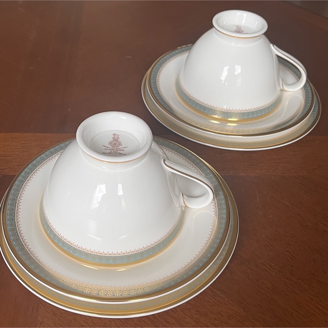 Royal Doulton - 【美品】ロイヤルドルトン☆クラレンドン☆トリオ