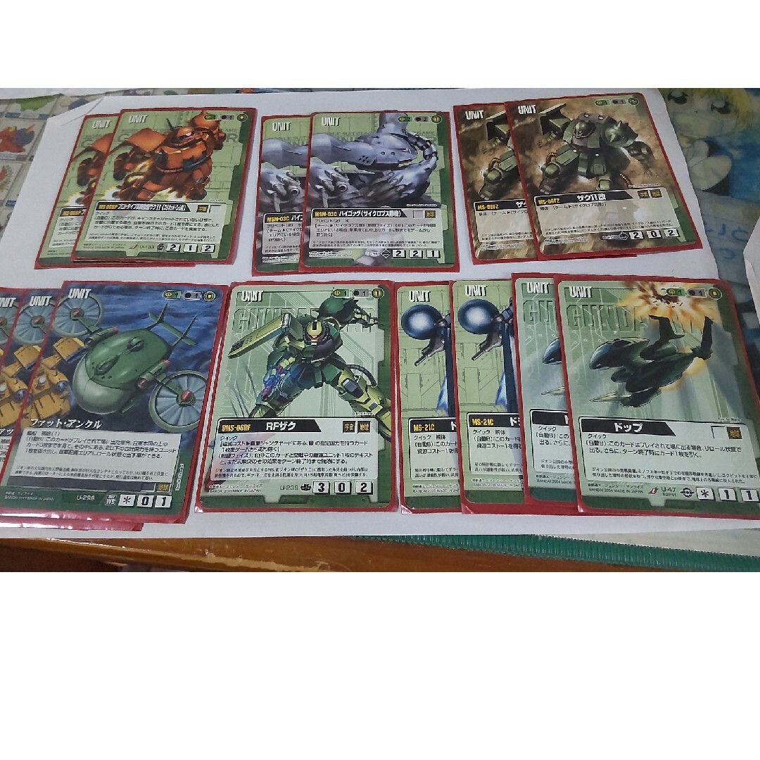 ガンダムウォー デッキ 緑ウィニーの通販 by らくま's shop｜ラクマ