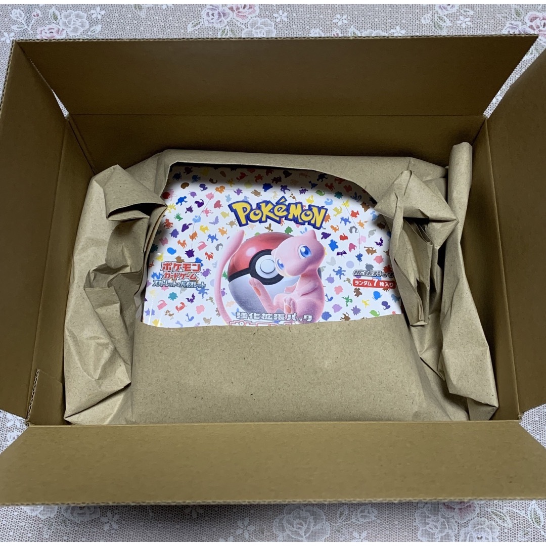 ポケモンカード151ボックス シュリンク付き ポケセン納品書付き