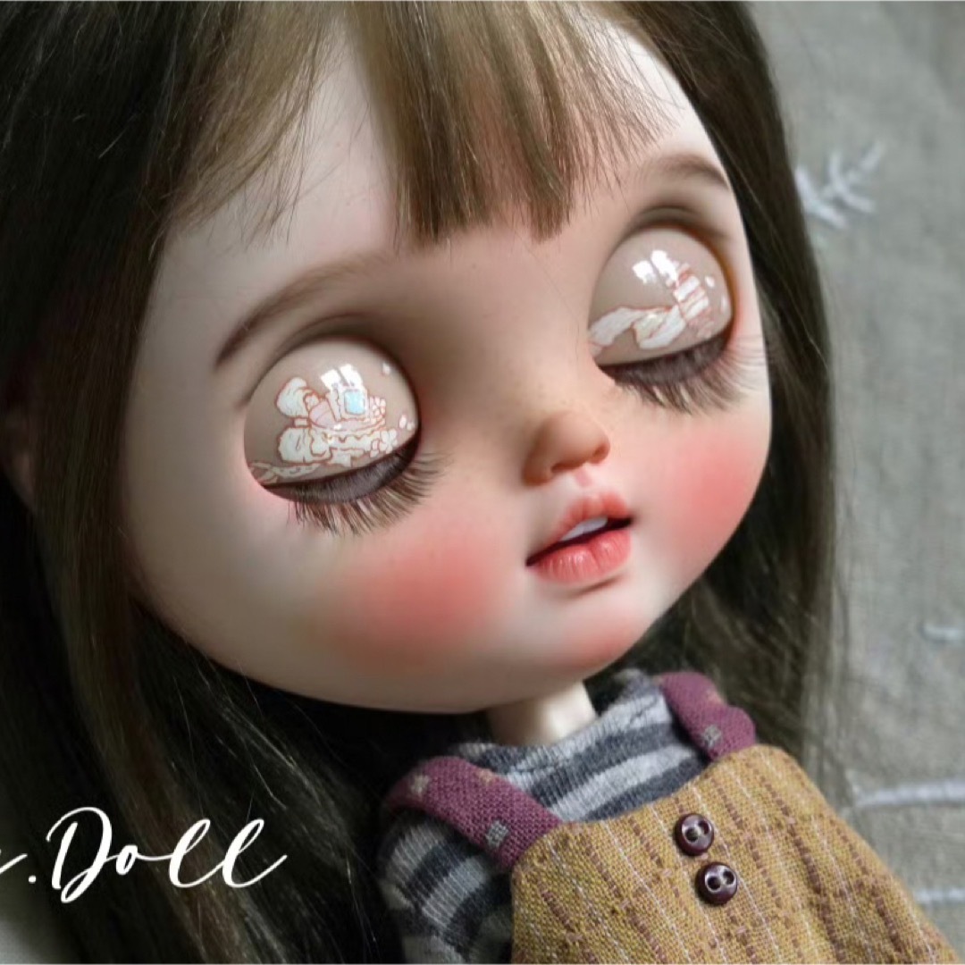 カスタムブライス 人形 きれい かわいい 有名海外作家様 笑顔の通販 by