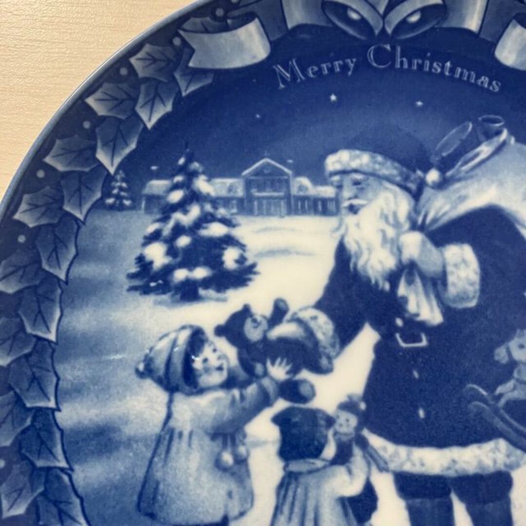 ケンタッキー ノベルティ クリスマス絵皿 クリスマスイヤープレートの