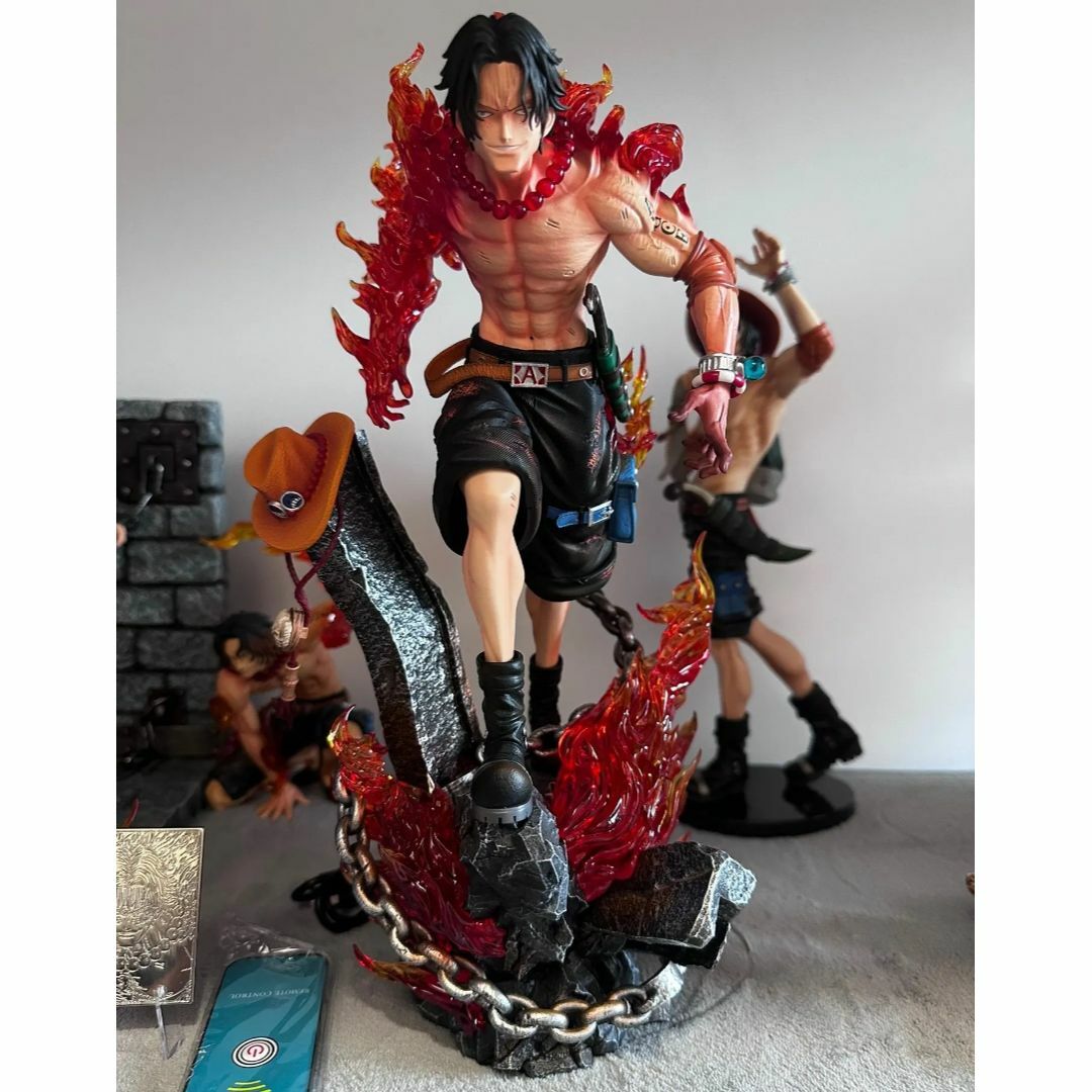 ワンピース 火拳のエース ポートガス フィギュア ガレージキット 1/6