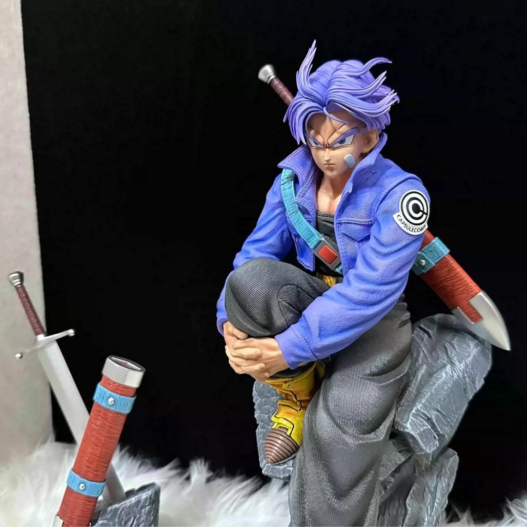 限定絶版ドラゴンボールトランクスガレージキットスタチュー1/6サイズ