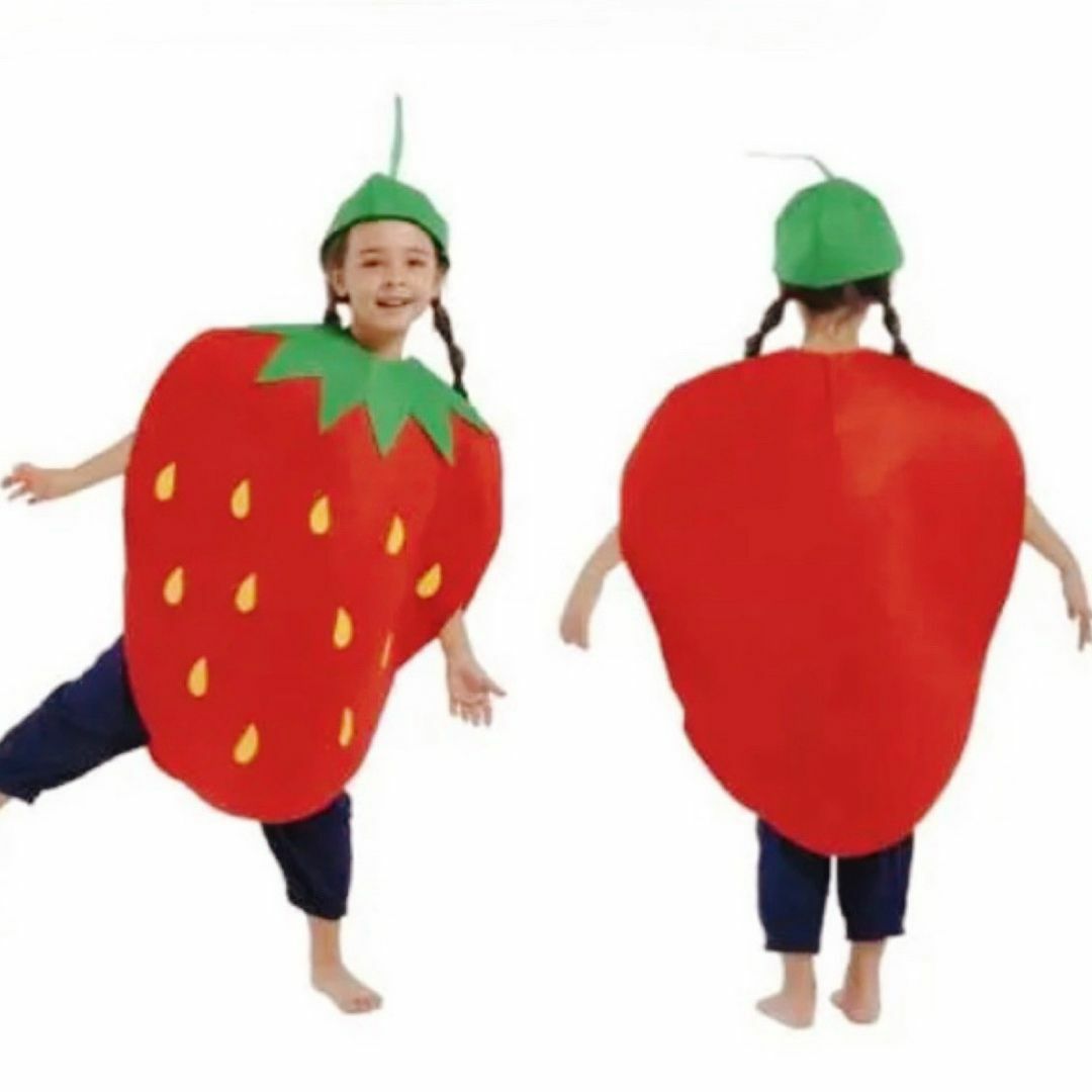 大人 いちご コスプレ ハロウィン 個性的 可愛い ストロベリー 人気の