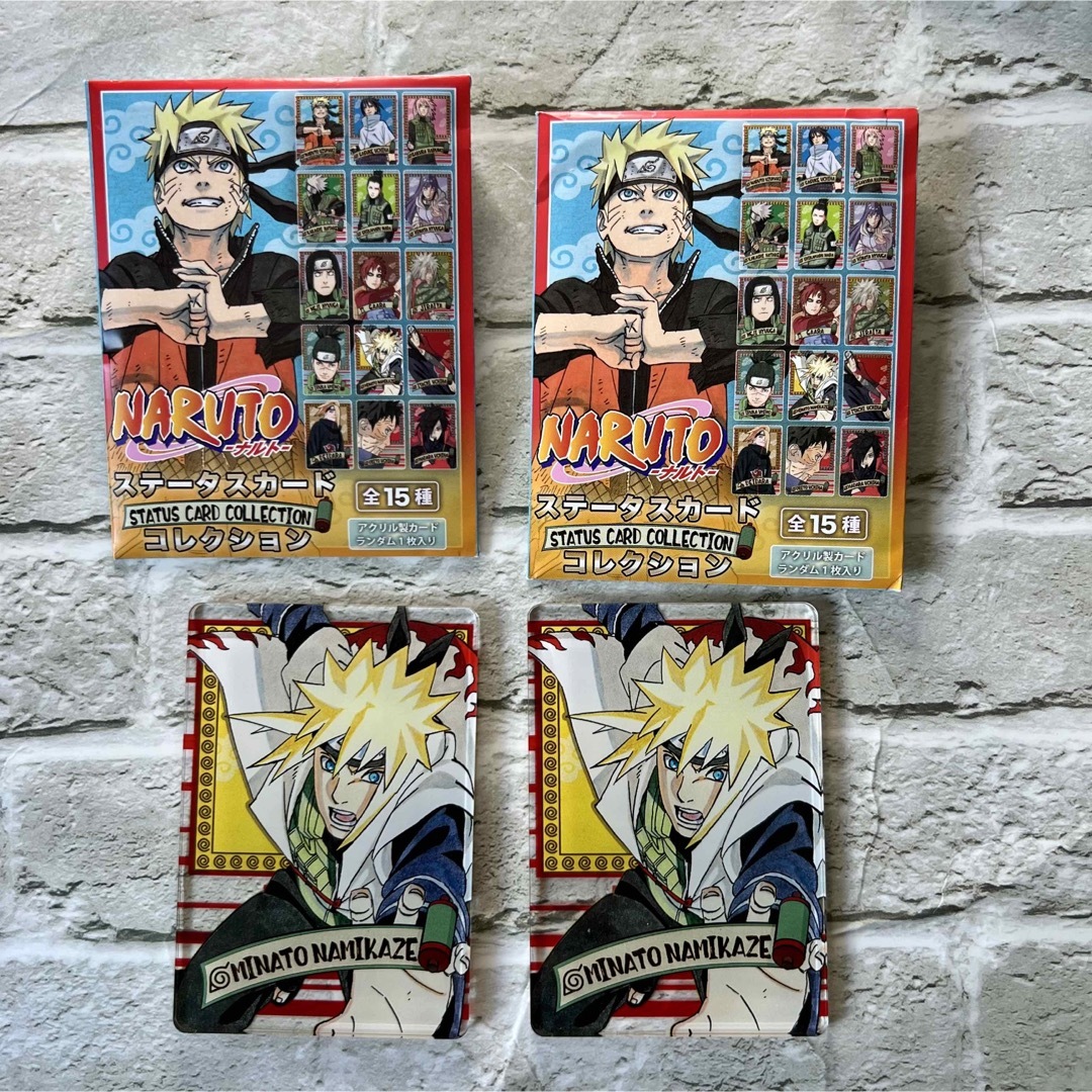 NARUTO ナルト JUMP SHOP ステータスカード 波風ミナトの通販 by