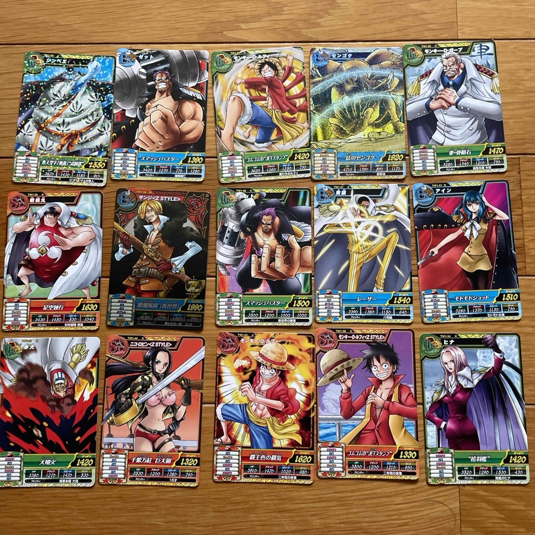 ONE PIECE - 2012年 ワンピースカード 15枚の通販 by manamana's shop