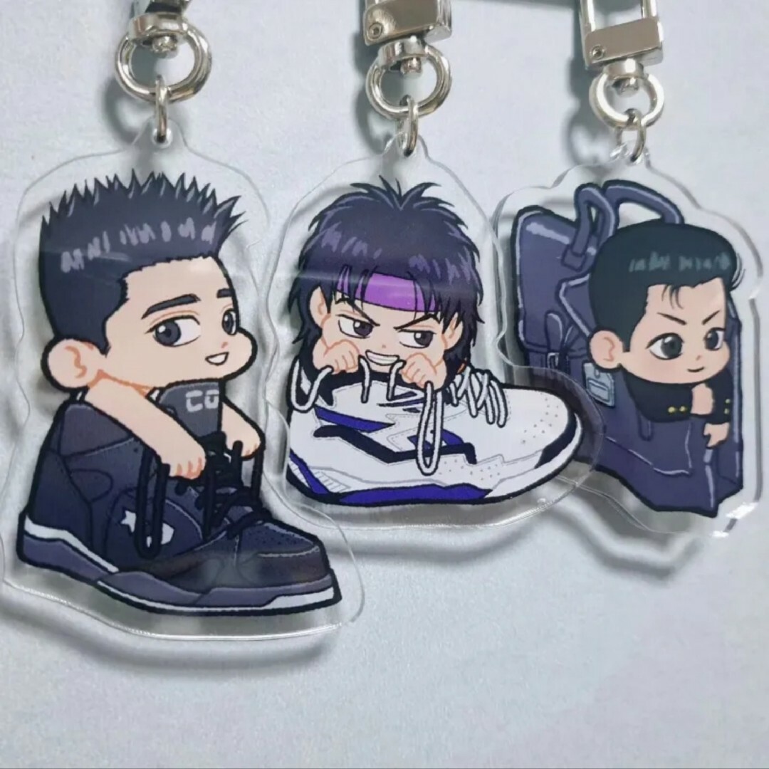 スラムダンク アクリルキーチャーム キーホルダー 桜木花道 流川楓