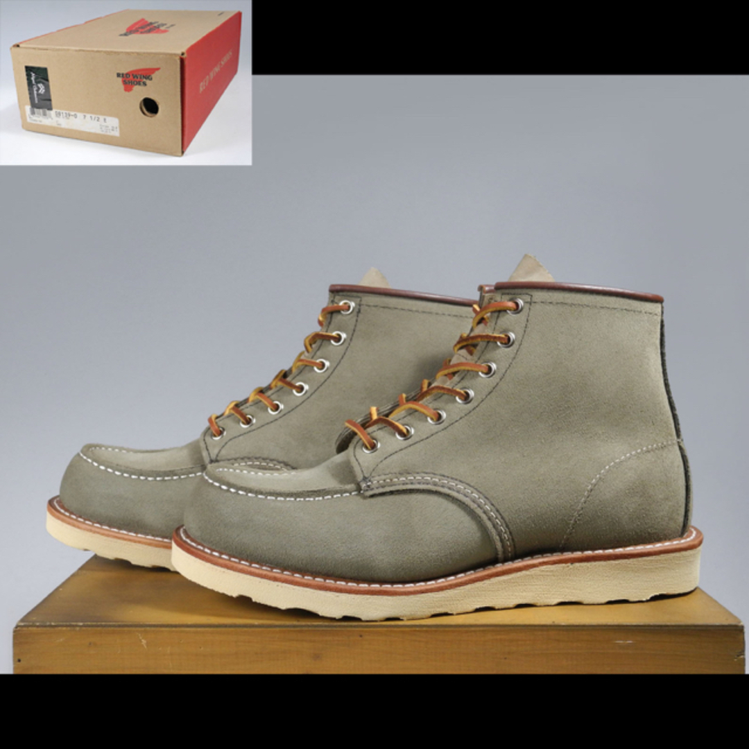 REDWING - ナイジェルケーボン別注8139緑モスグリーンスエード8881