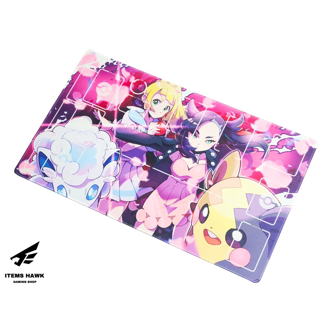 ポケモン - ポケモンカード プレイマット リーリエ マリィ プレイ