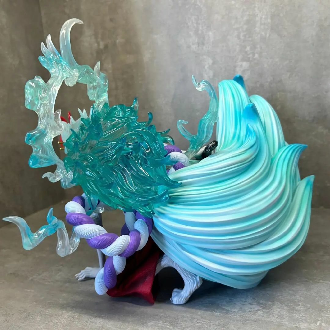 ワンピース 人獣型 ヤマト フィギュア ガレージキット 塗装済み完成品