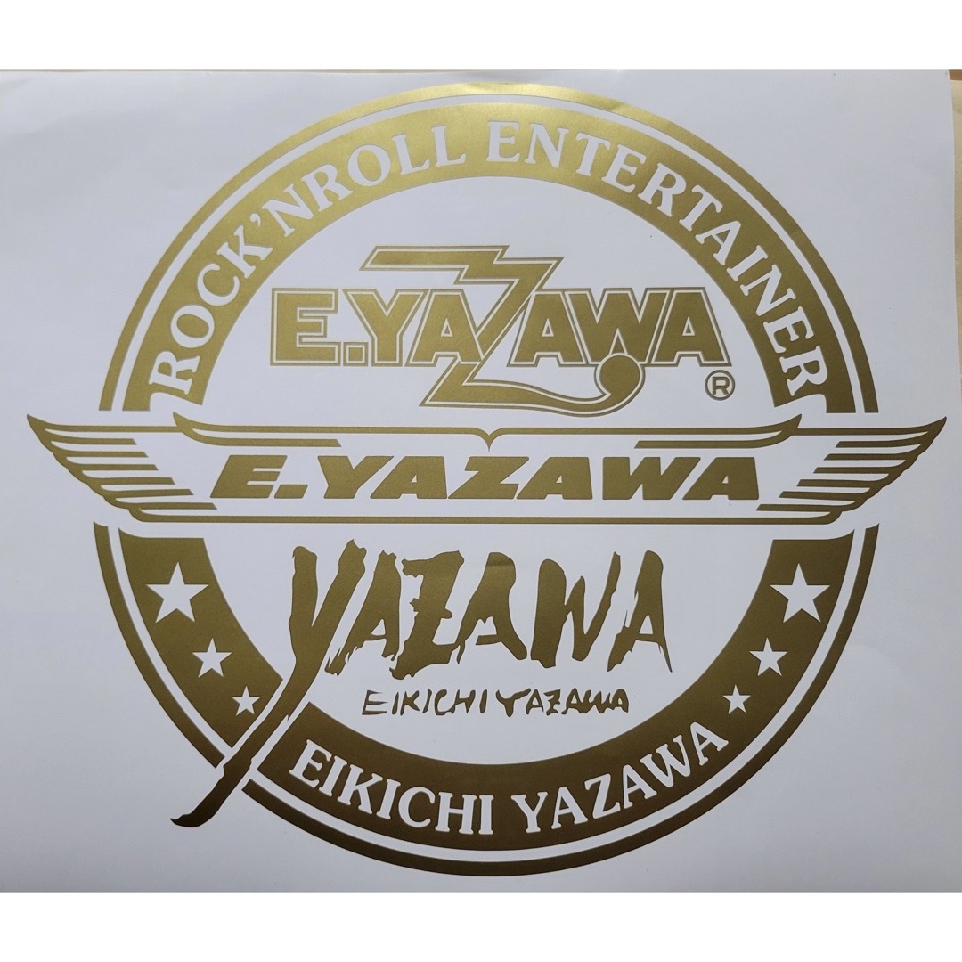 矢沢永吉風スリーロゴステッカーの通販 by Hideki830's shop｜ラクマ