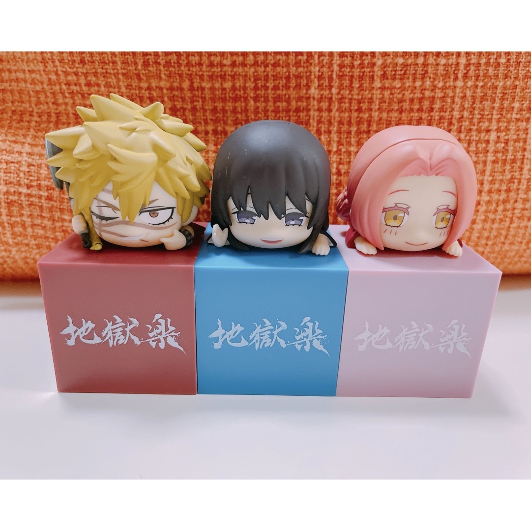 地獄楽 ひっかけフィギュア 弔兵衛・桐馬・メイの通販 by