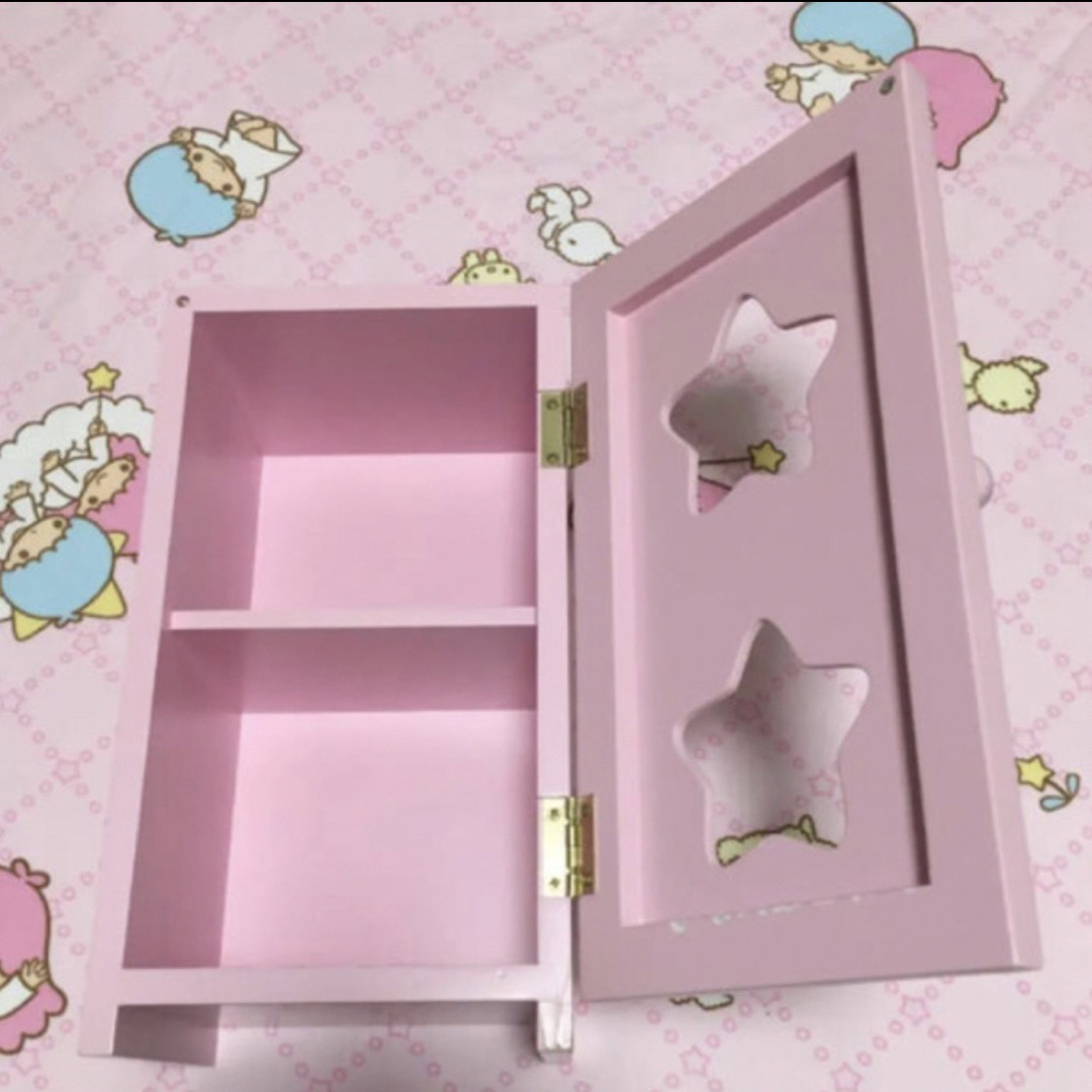 サンリオ - 【おまけ付】キキララ 棚 家具 たな 小物入れ 食器棚 ミニ