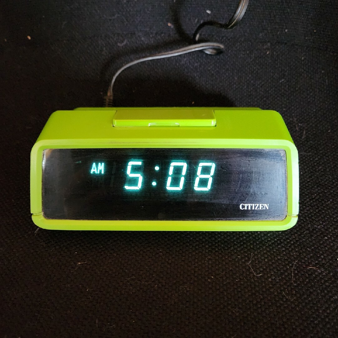 CITIZEN - 昭和レトロ目覚まし時計の通販 by くろちゃんshop｜シチズン