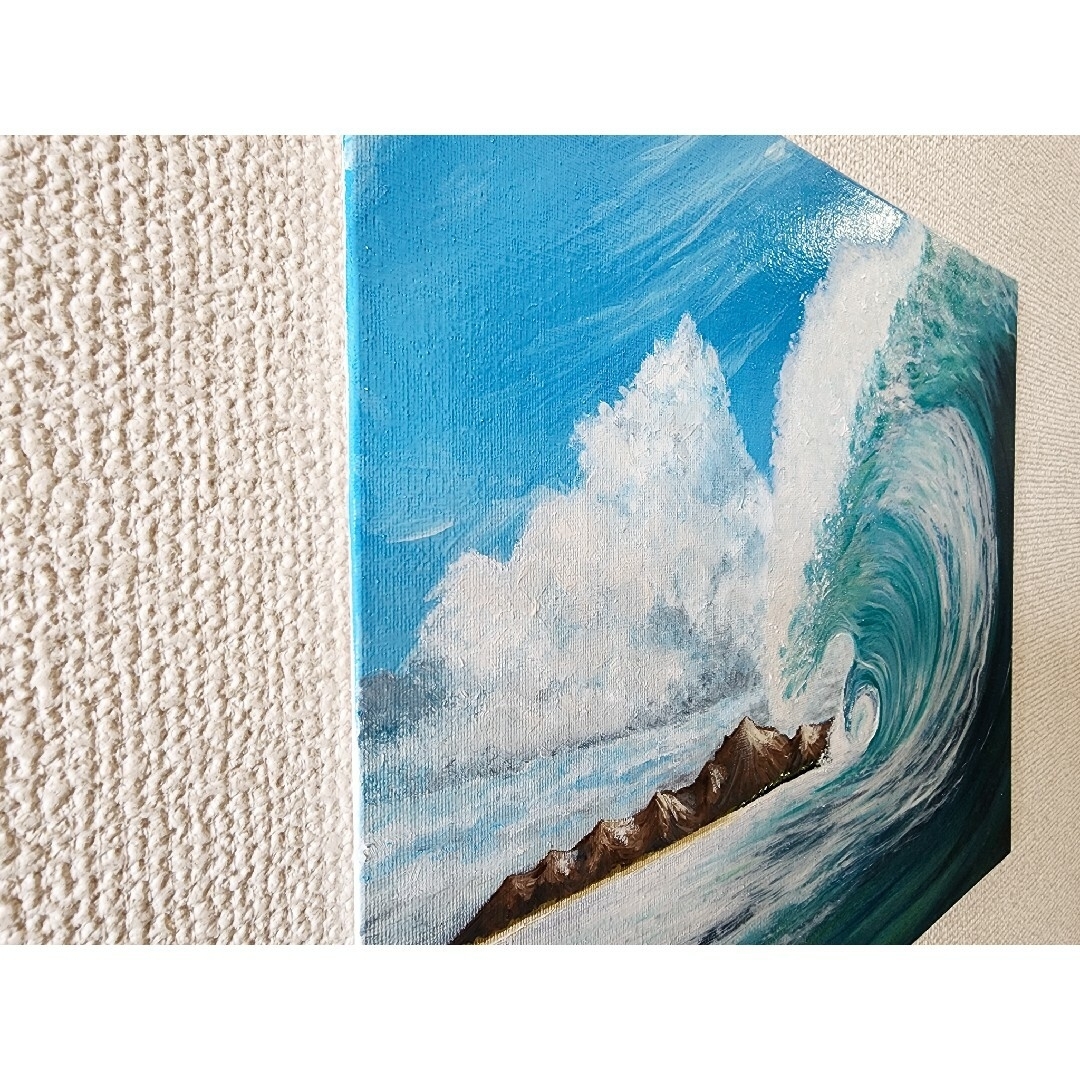 油絵 風景画 絵画 海の絵の通販 by ☆ハッピーカラー☆｜ラクマ