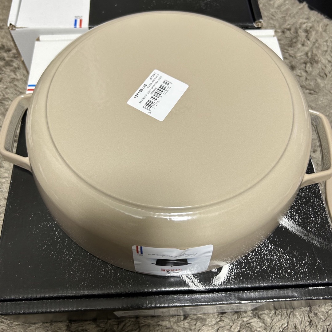 STAUB - 【新品 レア】ストウブ ブレイザー ソテーパン 26cm リネン
