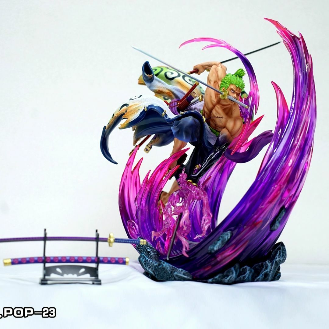 ワンピース ロロノア・ゾロ フィギュア ガレージキット popサイズ Bの