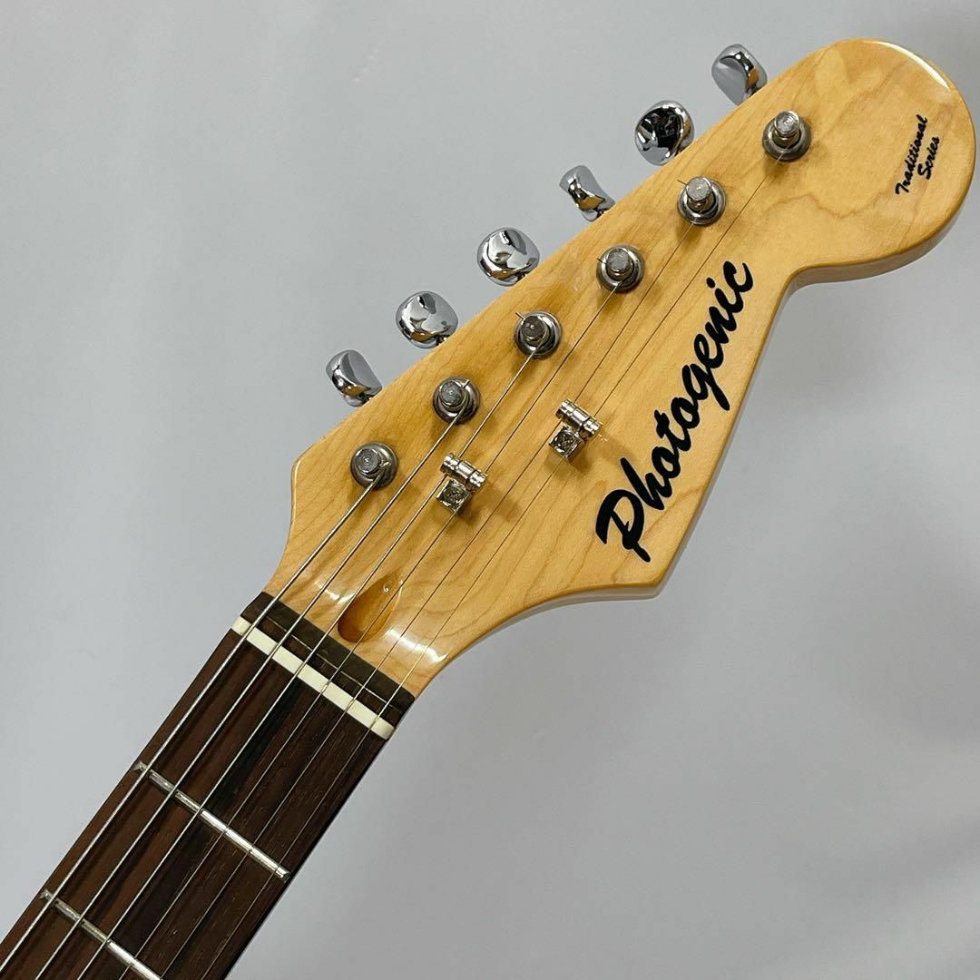 photogenic ジャガータイプ 希少なアクリル仕様！透明ギターの通販 by
