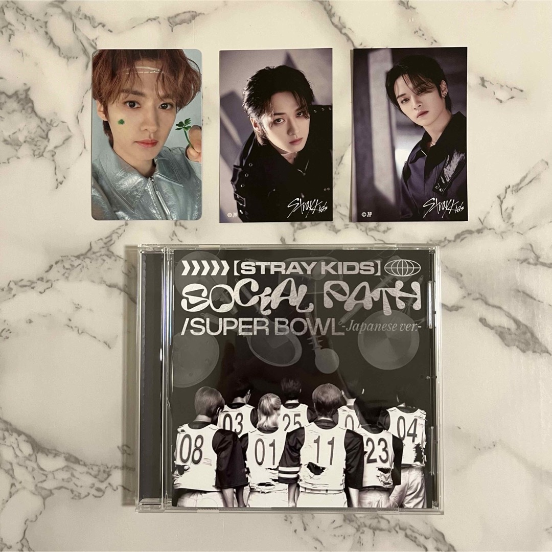 Stray Kids - リノ /Social Path /Super Bowlトレカ＆ステッカーの通販