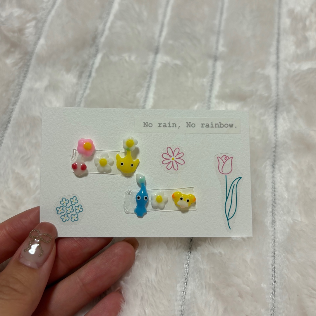 任天堂 - ピクミン ネイルパーツ【お値下げしました】の通販 by マロン