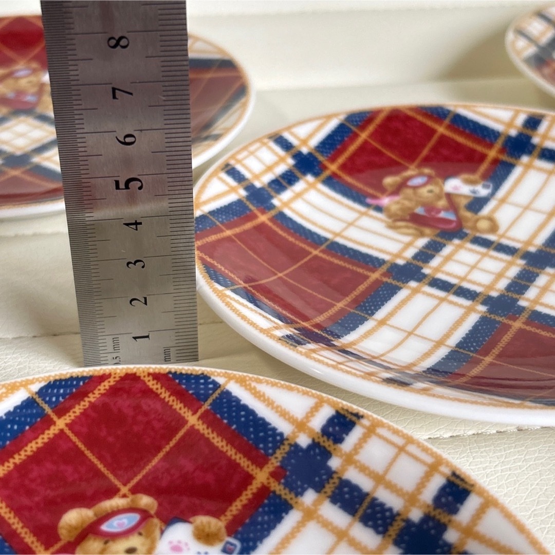 NARUMI - ナルミ ホールマーク ケーキ皿 5枚セット テディベア