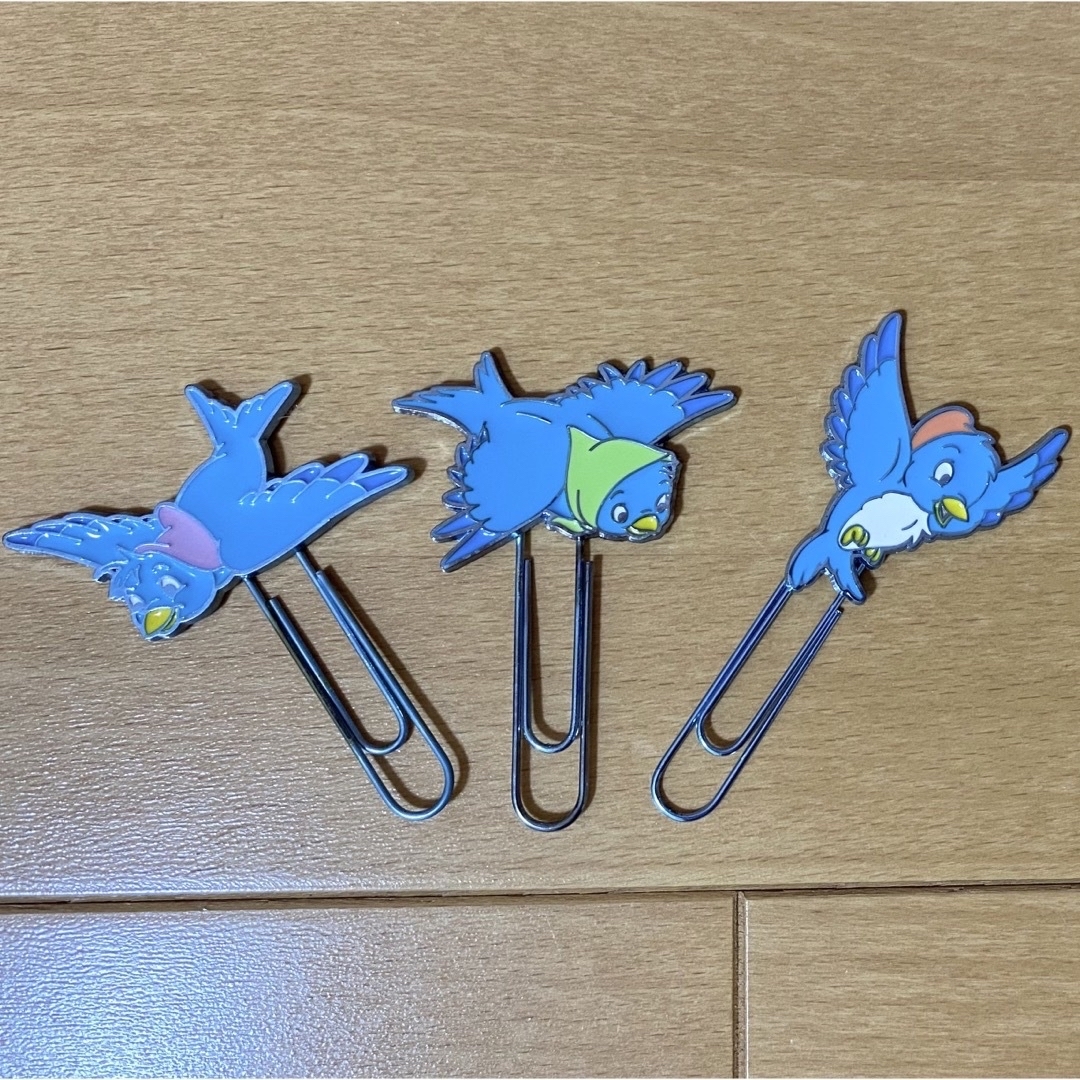 シンデレラ - シンデレラ 青い鳥 クリップ 3点セットの通販 by n