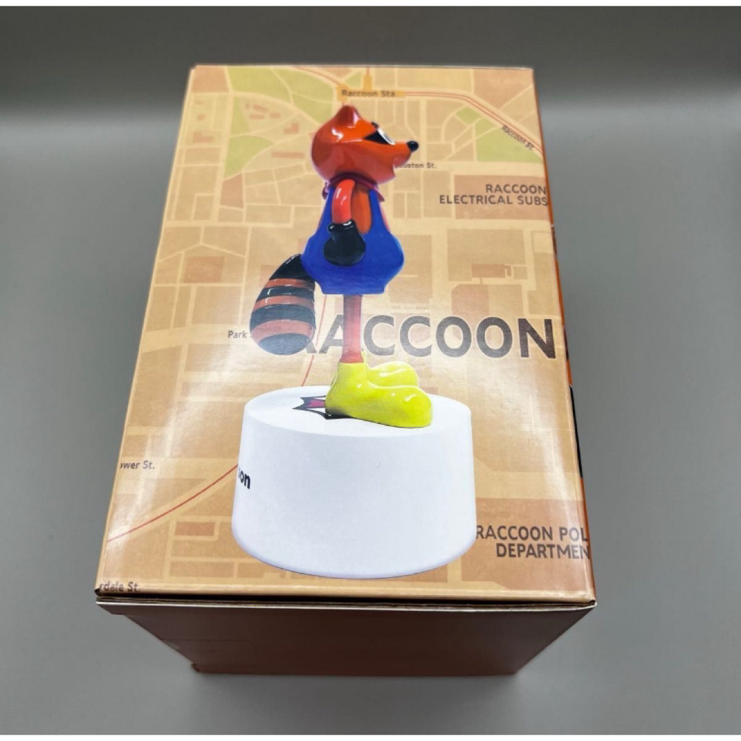 新品】 USJ ユニバ バイオハザード ラクーン君 フィギュア ラクーン