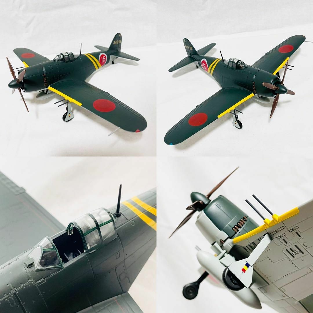 ダイキャスト 1/48 戦闘機 零戦 疾風 飛燕 雷電 紫電改 マルシン工業の