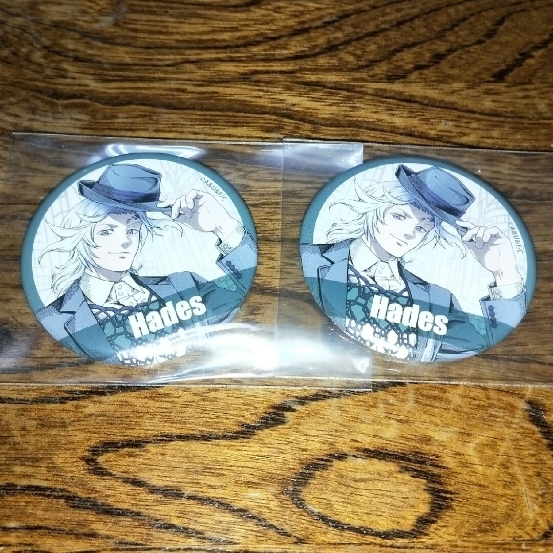 終末のワルキューレ TSUTAYA オフショット 缶バッジ ハデス 佐々木