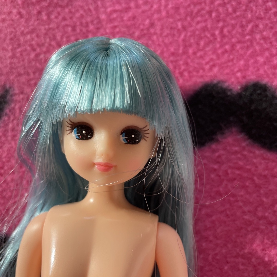 リカちゃんキャッスル 青髪の通販 by ほし's shop｜ラクマ